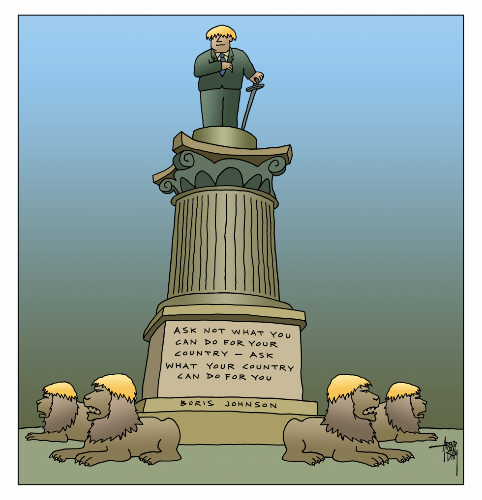 Boris Johnson Statue