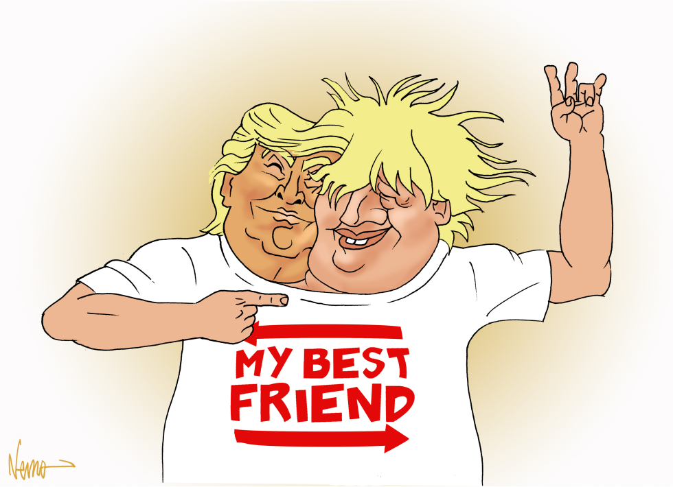 Best Friends Trump and Boris