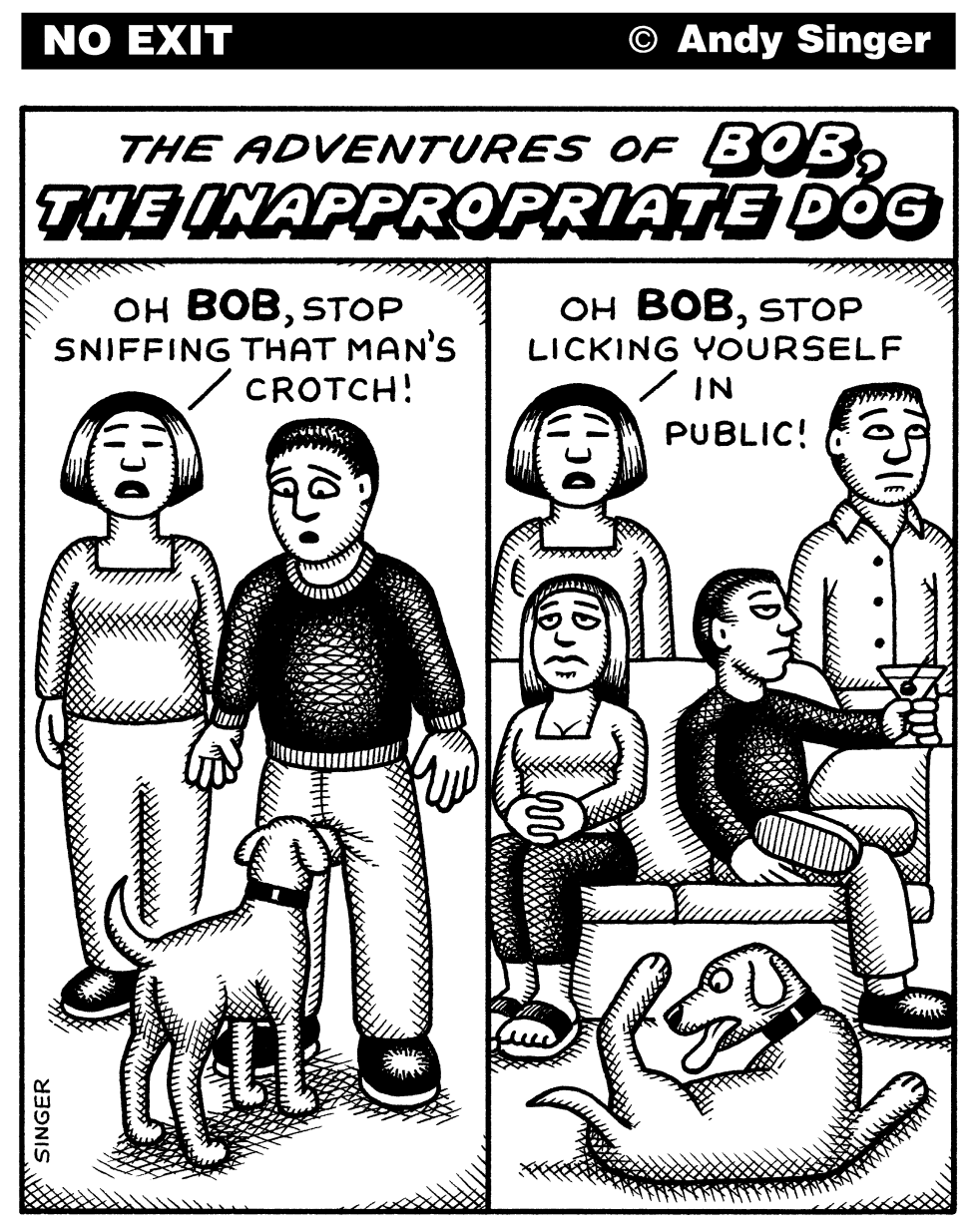 Bob The Inappropriate Dog