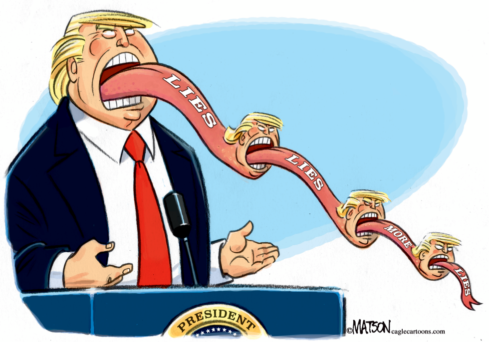 Trump Speaks with Forked Tongues