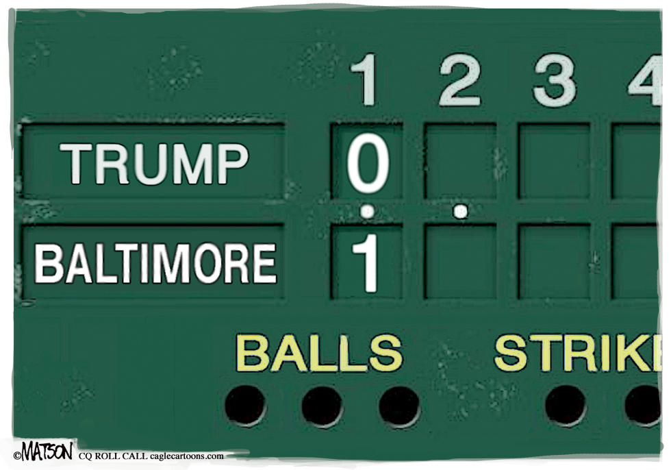 Trump Losing to Baltimore