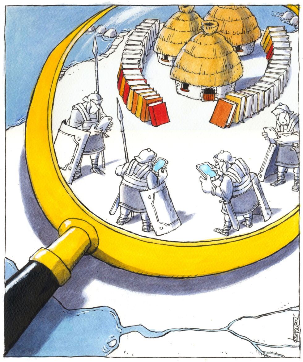 The Gaulish Village and the Technology Empire