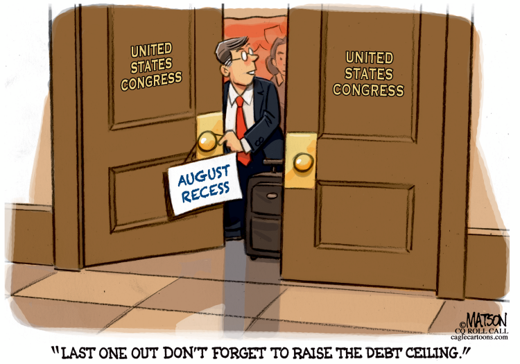 Congress Raises Debt Ceiling Before August Recess