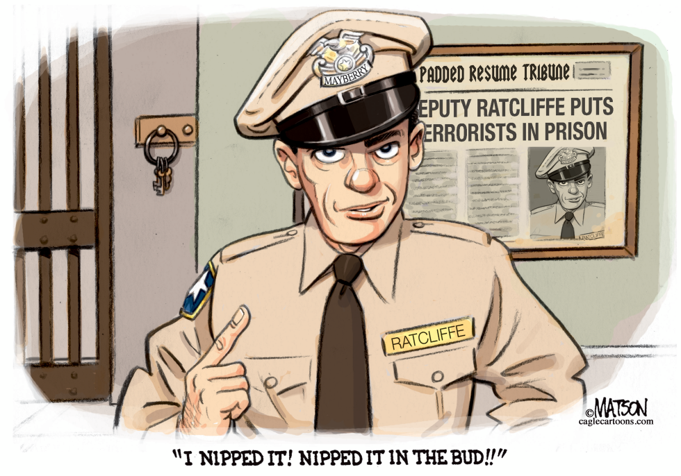 DNI Nominee as Barney Fife