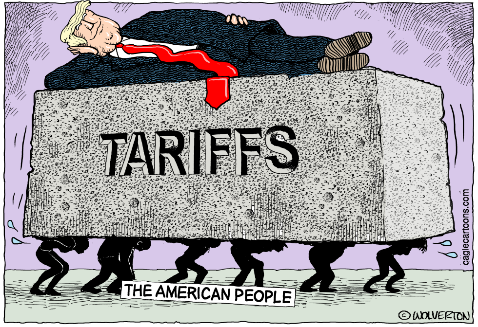  TARIFFS ON THE BACKS OF AMERICANS by Wolverton