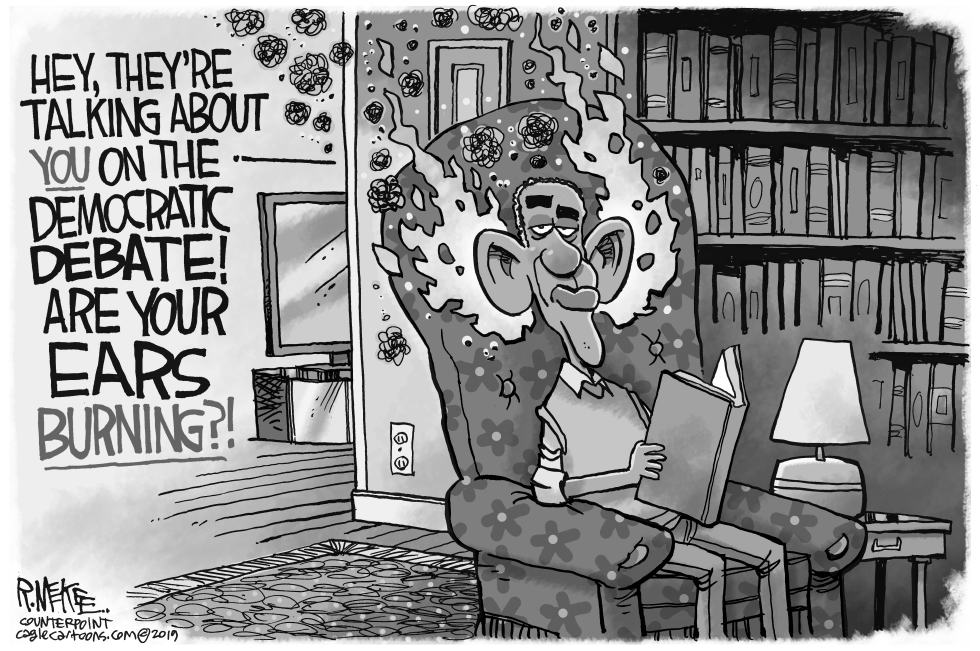 Obama Ears Burning