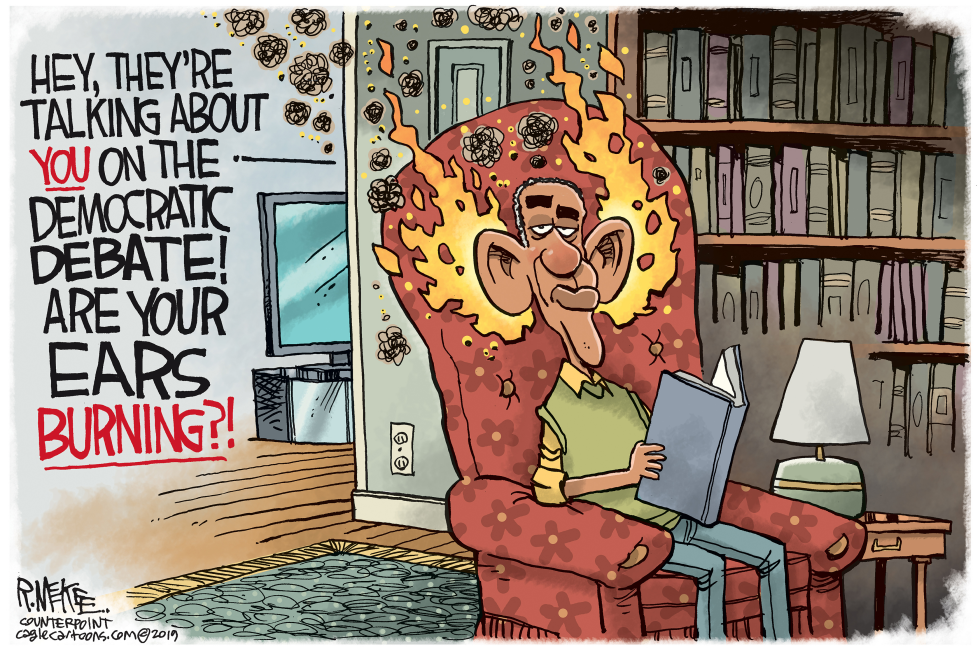Obama Ears Burning
