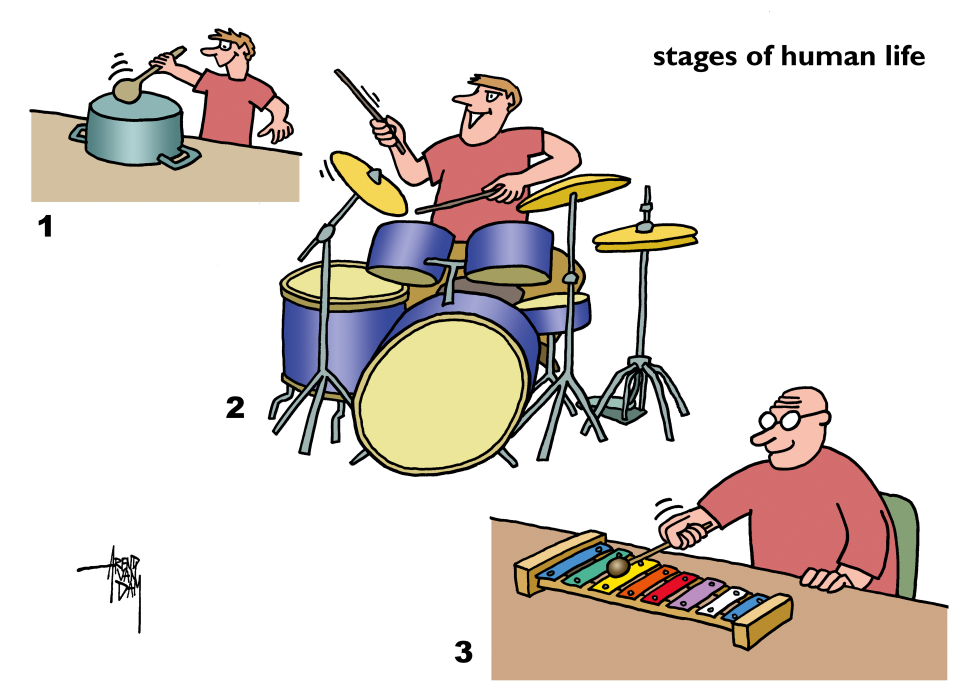 stages of human life