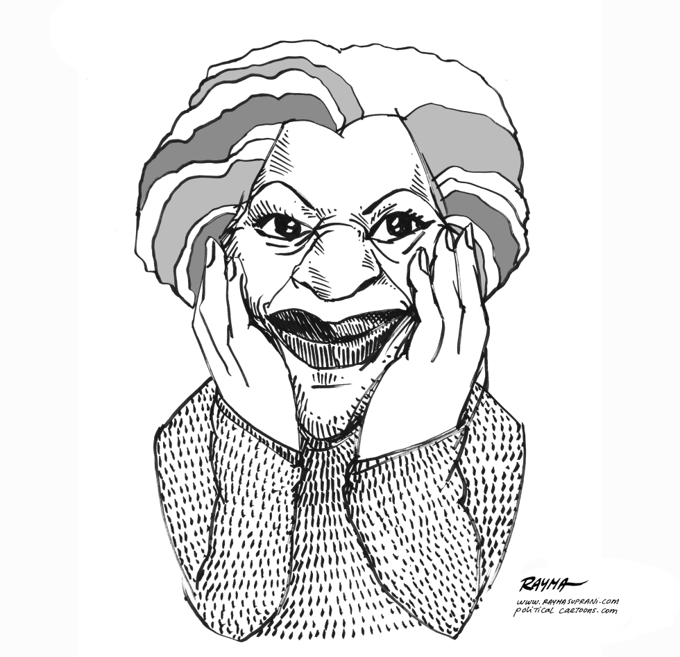 Toni Morrison Nobel Prize BW