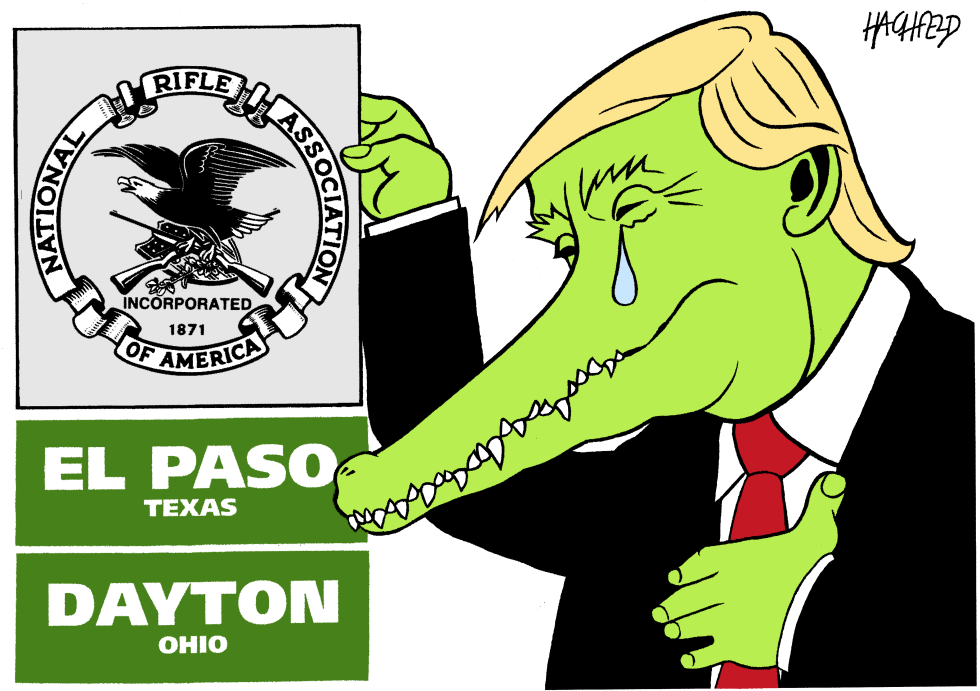Donald Trumps crocodile tears