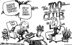ROBERTSON ON SHARON by Mike Keefe