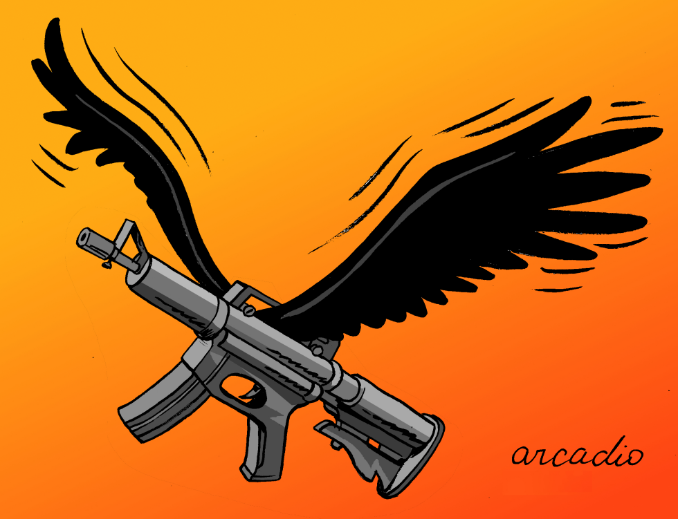 Violence stalks us