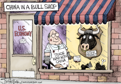 TRADE WAR by Joe Heller