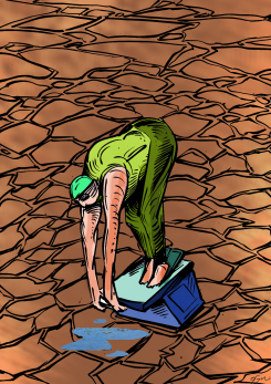 DRIED UP by Oguz Gurel