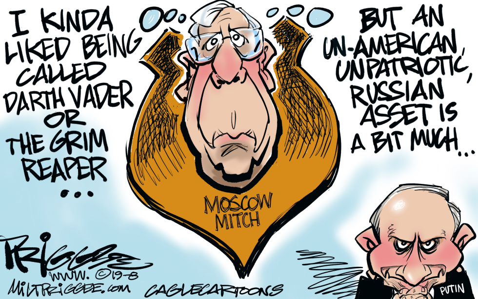  MOSCOW MITCH by Milt Priggee