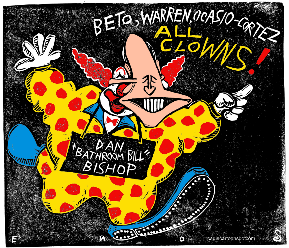  CLOWN CALLING KETTLE BLACK by Randall Enos