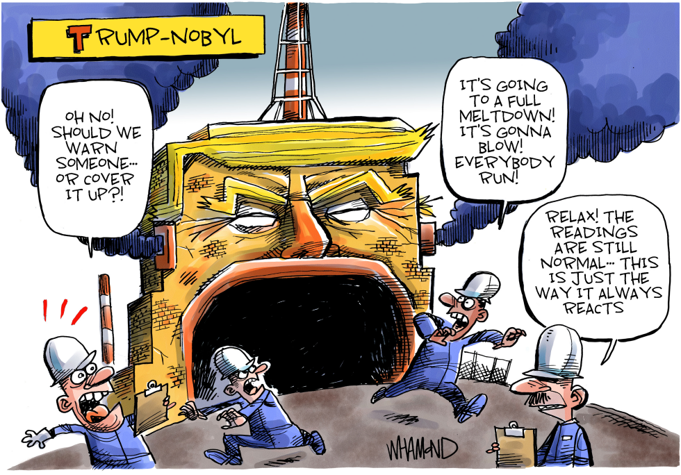 Trumpnobyl Reactor Melting Down