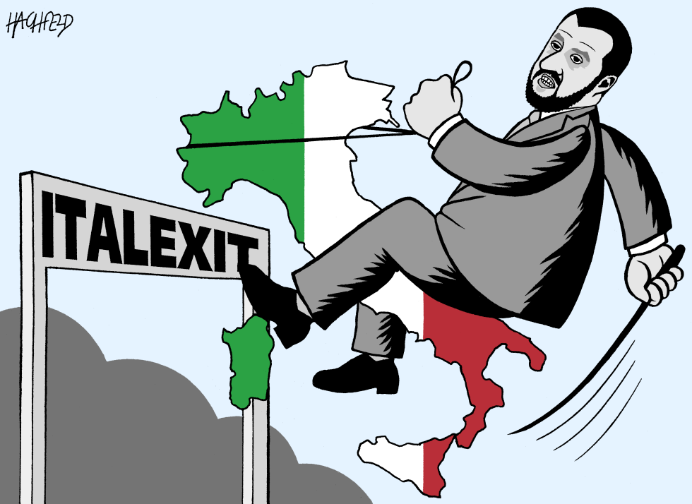 Salvini on his way