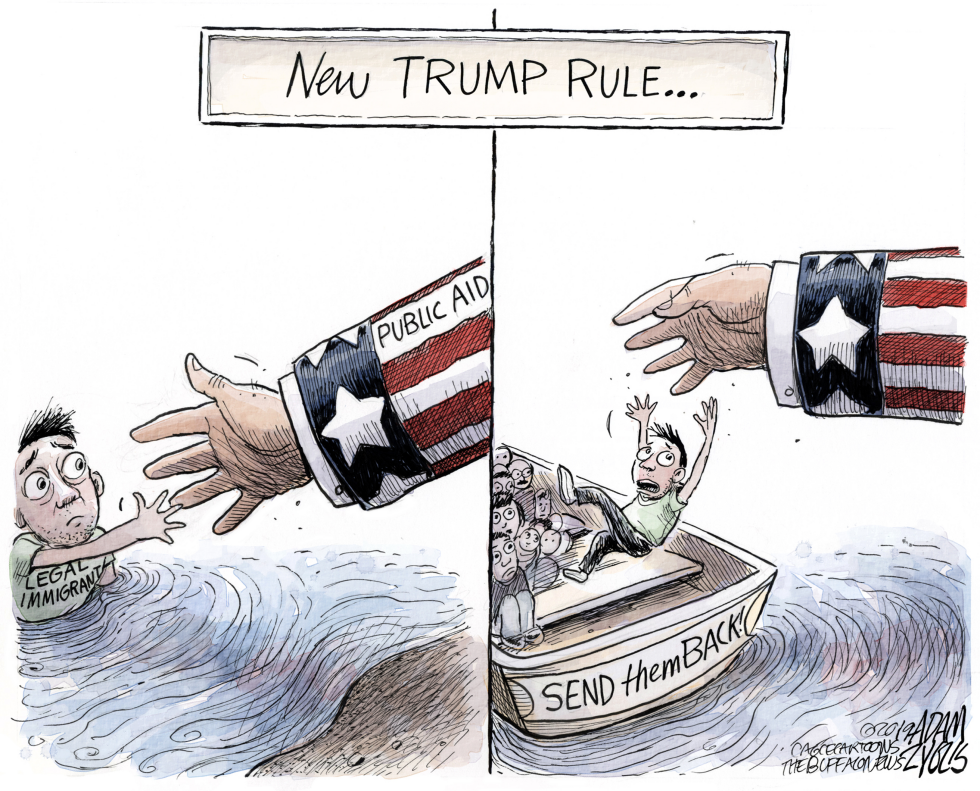  LEGAL IMMIGRATION by Adam Zyglis