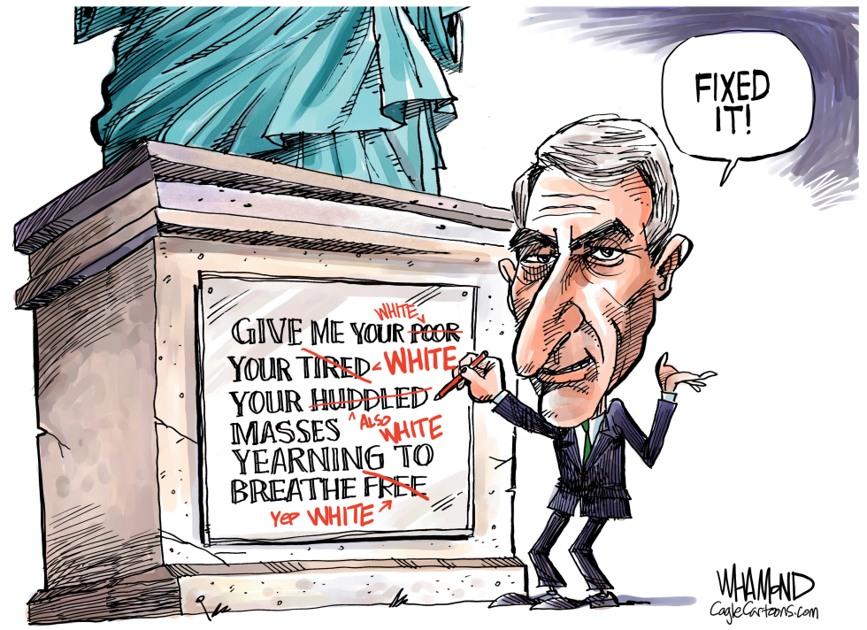Creative license with Statue of Liberty poem