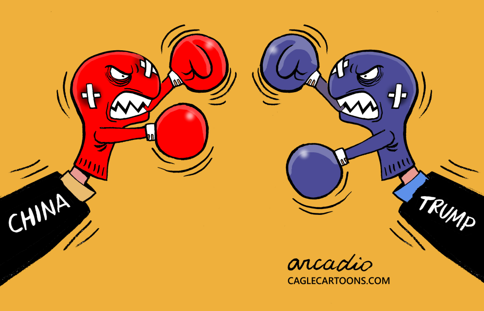 Trump and China face to face