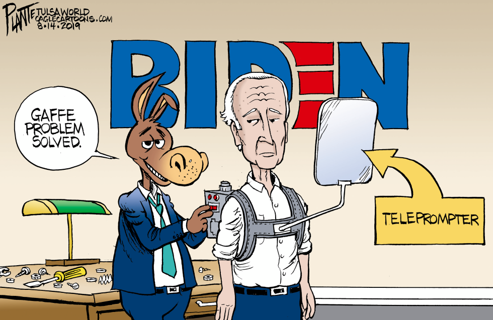  BIDEN AND THE GAFFE PROBLEM by Bruce Plante