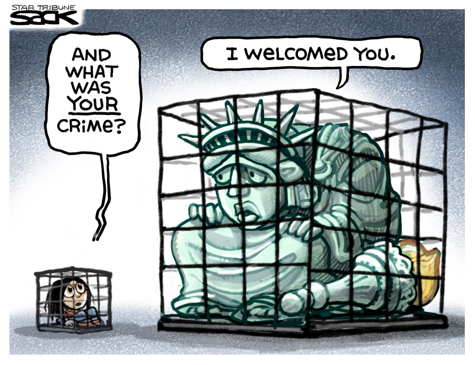  LIBERTY CAGE by Steve Sack