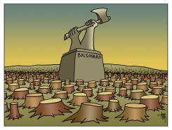 BOLSONARO STATUE by Arend Van Dam