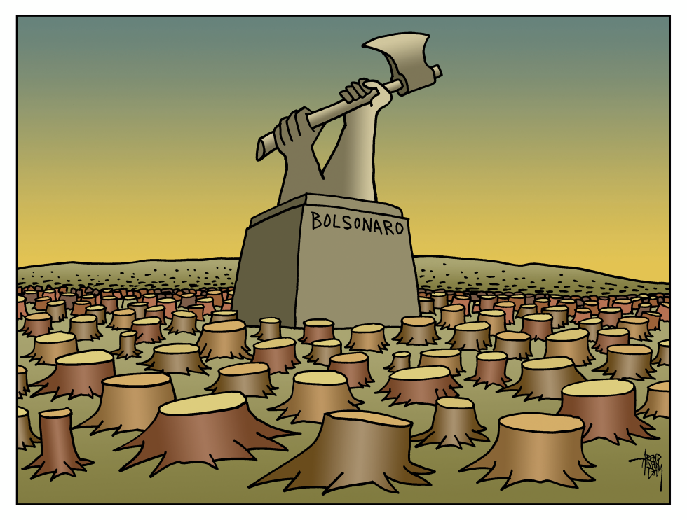 Bolsonaro Statue