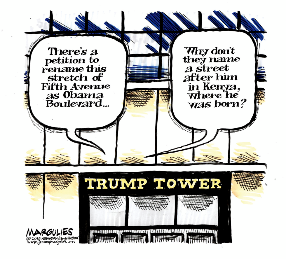Trump Tower street renaming petition