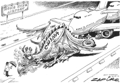 HONG KONG PROTESTS by Zapiro