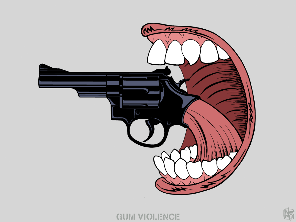  GUM VIOLENCE by NEMØ