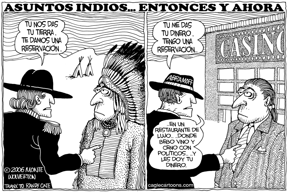 Asuntos Indios Entonces y Ahora