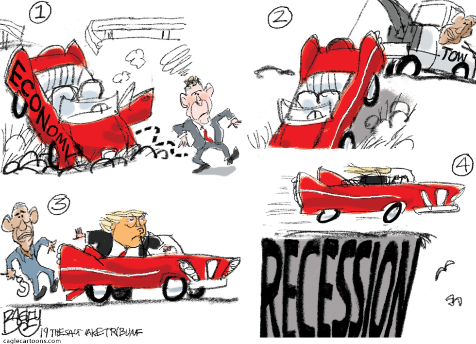  RECESSION REDUX by Pat Bagley