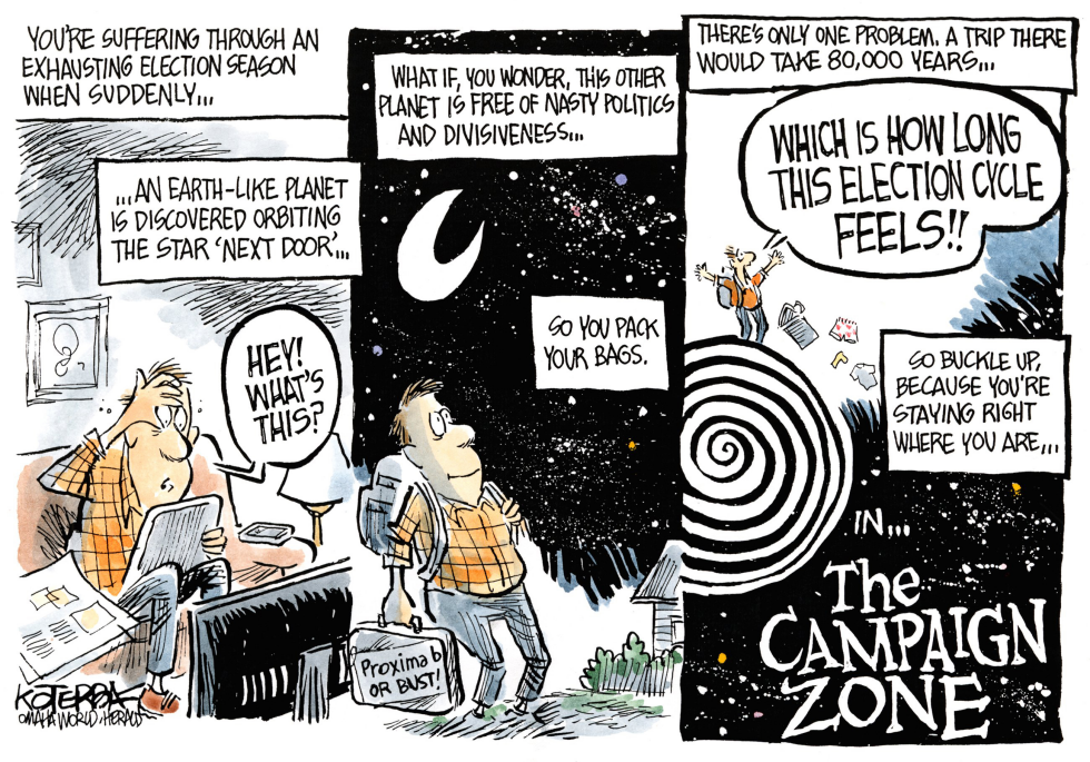 You've Entered the Campaign Zone