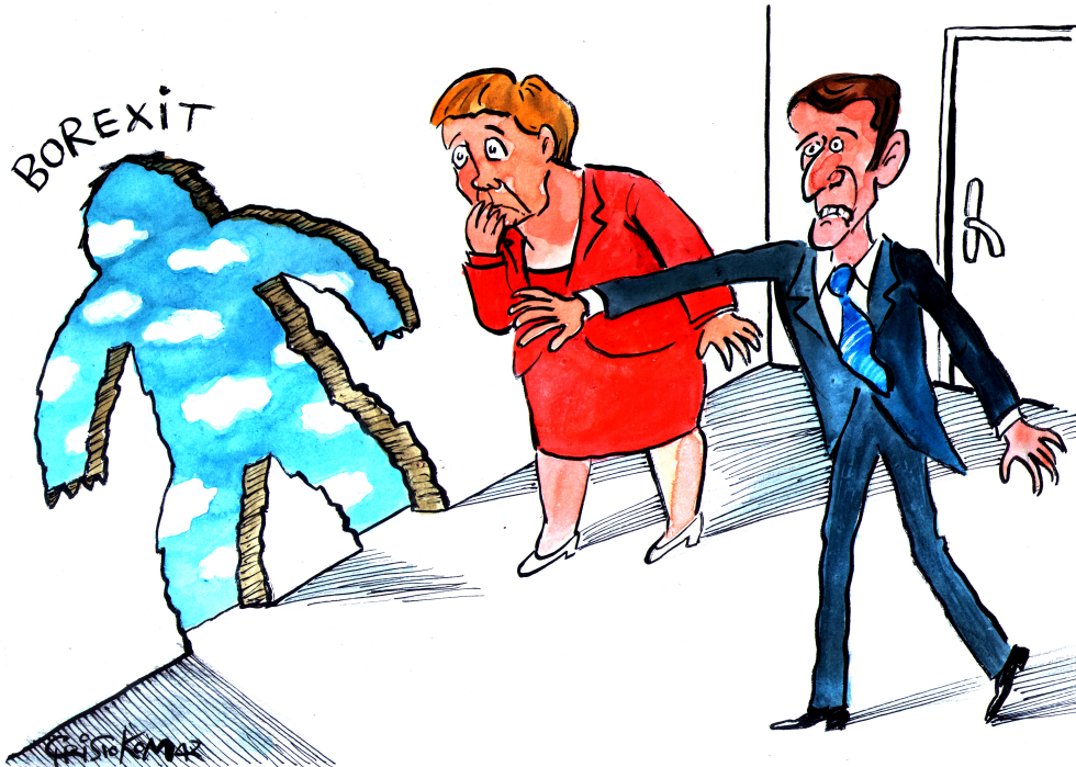 Boris Johnson makes BOREXIT