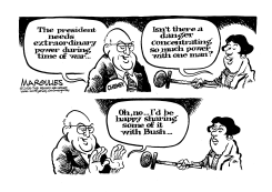 CHENEY ON PRESIDENTIAL POWER by Jimmy Margulies