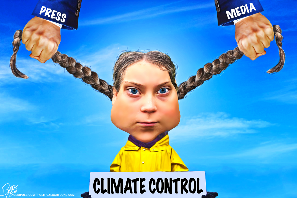  GRETA THUNBERG by Bart van Leeuwen