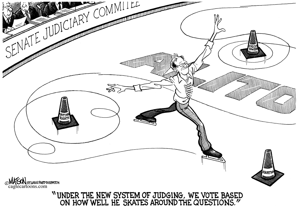 Alito Skates Through Hearings
