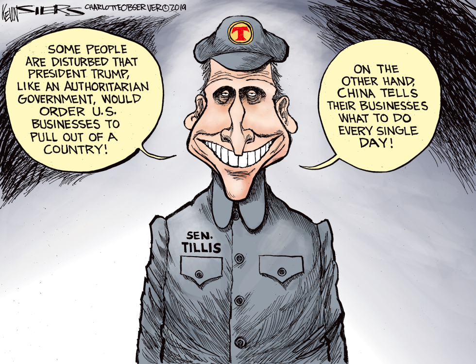 LOCAL NC Tillis' Great Leap Forward