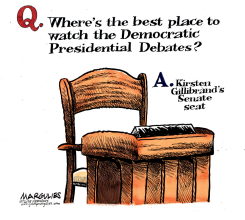 KIRSTEN GILLIBRAND DROPS OUT OF PRESIDENTIAL RACE by Jimmy Margulies