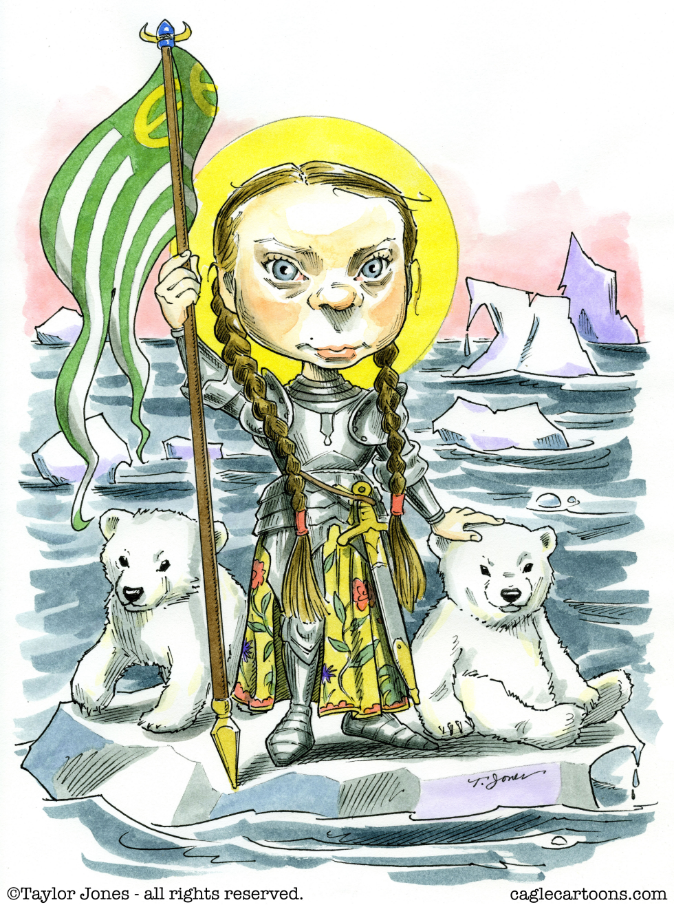  GRETA THUNBERG by Taylor Jones