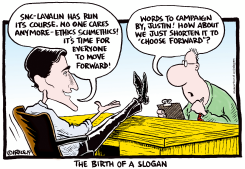 THE BIRTH OF A SLOGAN by Ingrid Rice