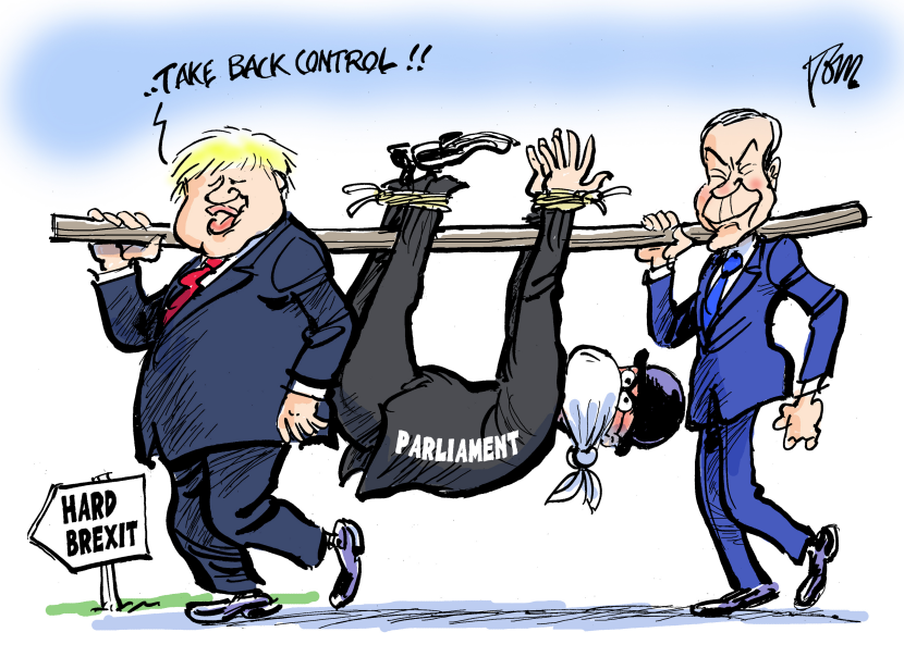 Johnson and parliament