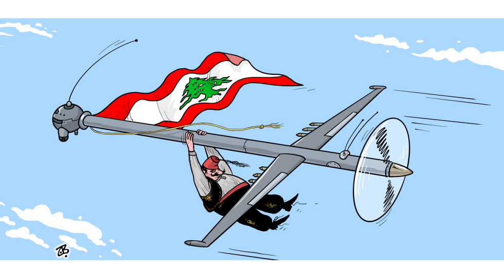  DRONE STATE by Emad Hajjaj