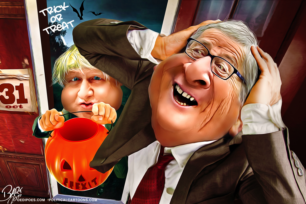  TRICK OR TREAT BREXIT by Bart van Leeuwen