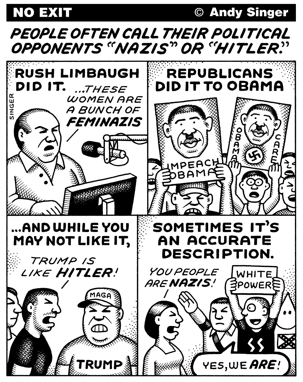 Call Your Opponents Nazis