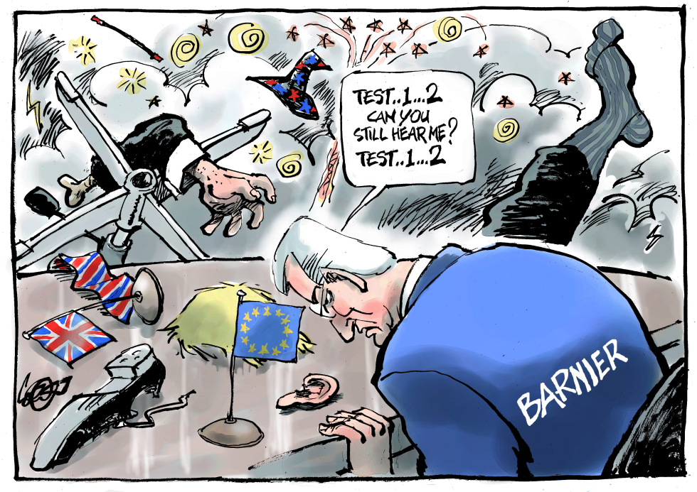  EU TRIES TO KEEP THE CONVERSATION GOING by Jos Collignon