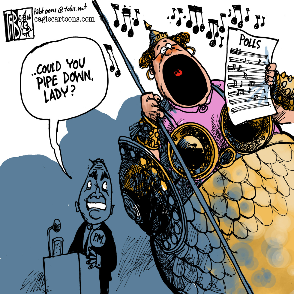 CANADA The Fat Lady sings COLOUR
