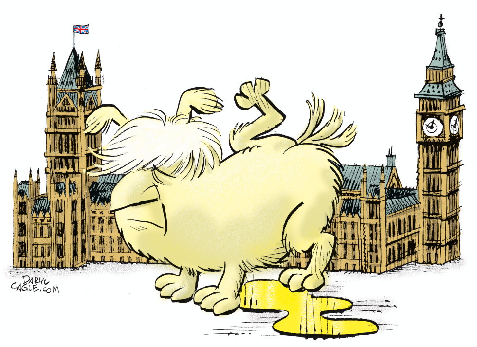  BORIS JOHNSON AND PARLIAMENT by Daryl Cagle